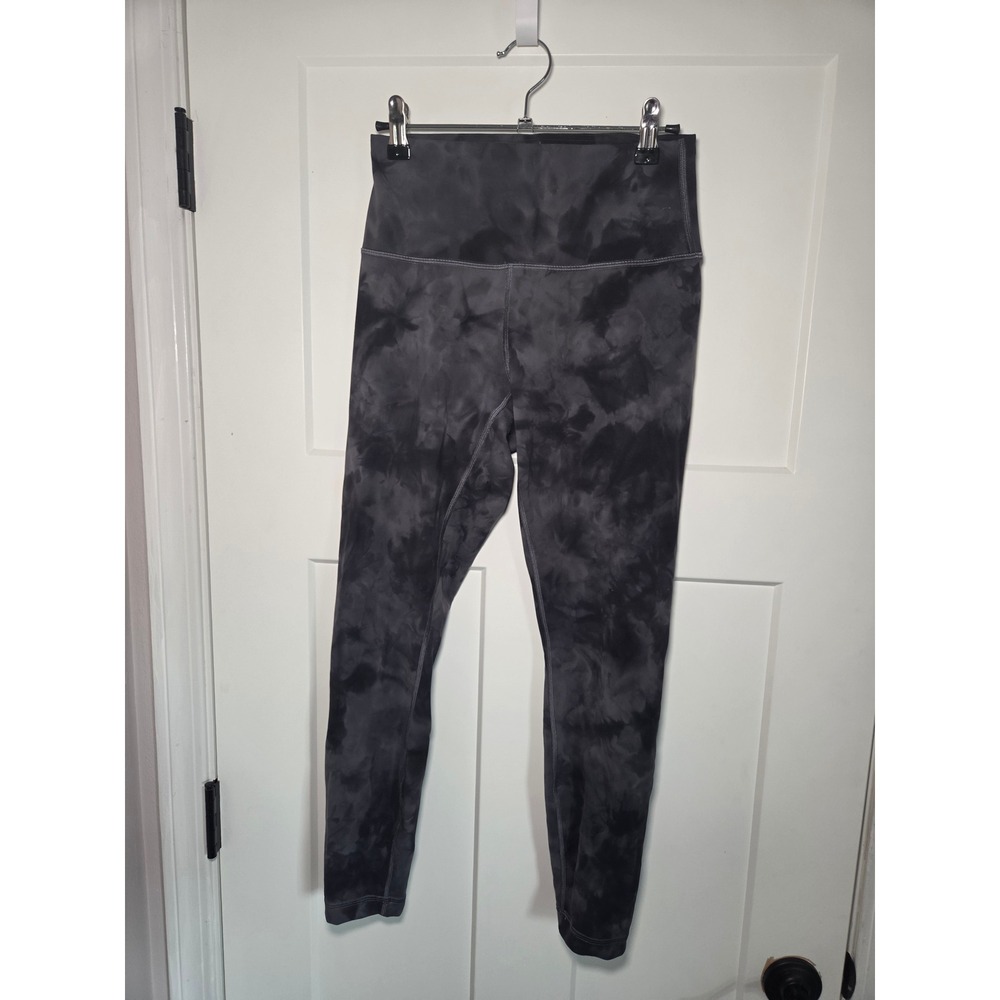 Wunder Train High-Rise Tights 25 Diamond Dye Graphite Grey Size 8